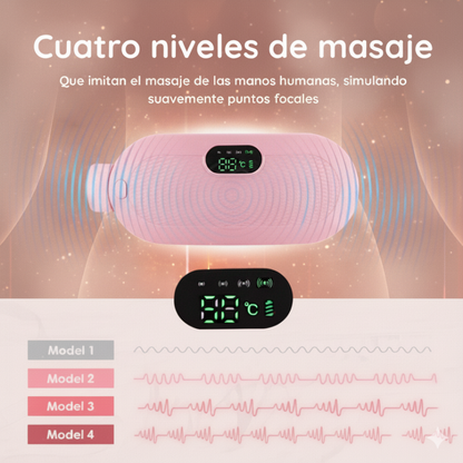 Cinturón Masajeador Térmico Para Cólicos